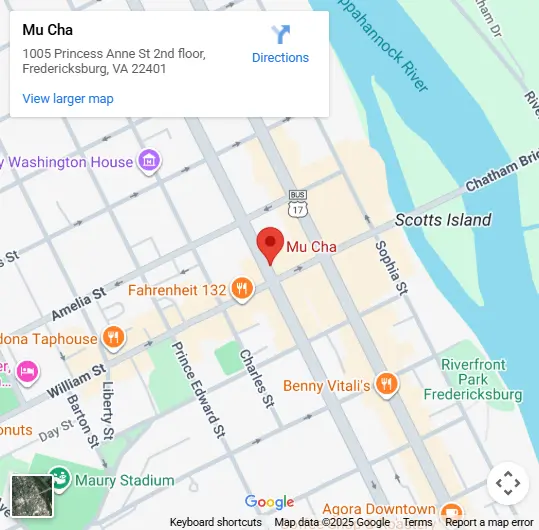 Location, 1005 Princess Anne St 2nd floor, Fredericksburg, VA 22401