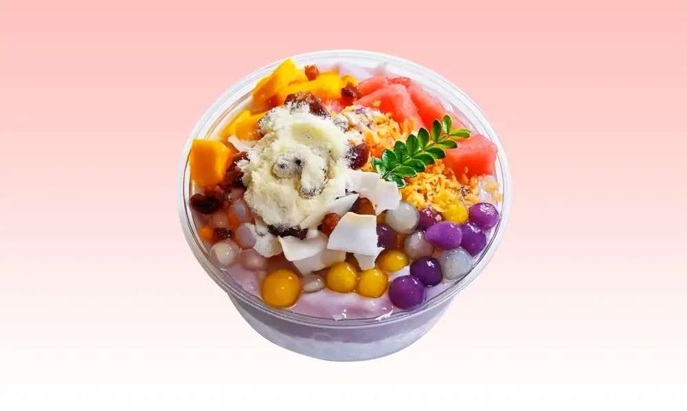 Dessert Bowl at Mu Cha，a Bubble Tea Shop in Fredericksburg