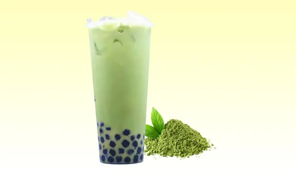 Match Milk Tea at Mu Cha，a Bubble Tea Shop in Fredericksburg